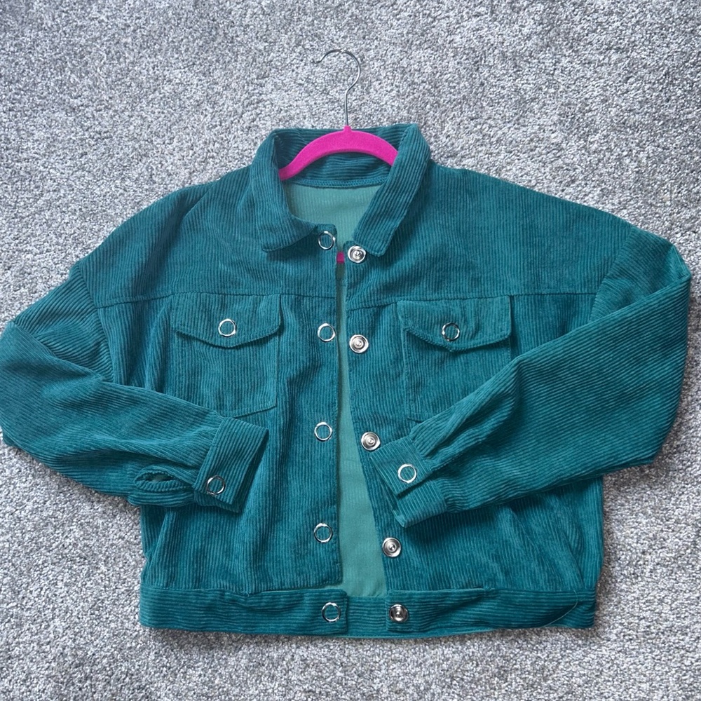 Teal Jacket - Picture 2 of 2